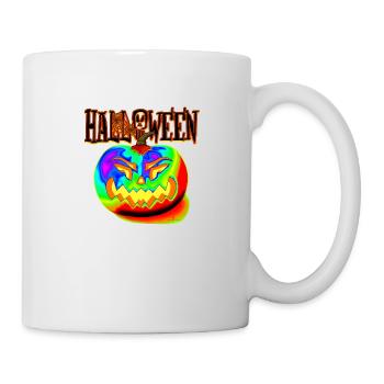 HELLOWEEN REGENBOGEN - Tasse - Weiß - Rechts
