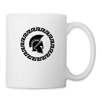 Spartan logo - Mug - white - Right