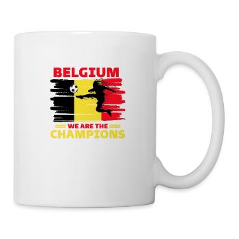 Belgium Football 2022 supporter of Belgium football - Mug - white - Right