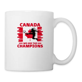 Canada Football 2022 supporter Canadien Football - Mug blanc - blanc - Droite