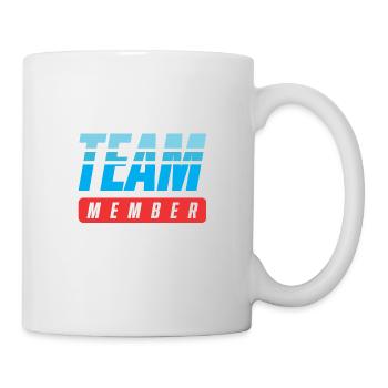 Fieldhockey Team - Tasse - Weiß - Rechts