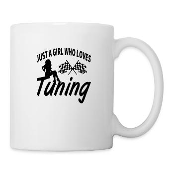 Auto - Tasse - Weiß - Rechts