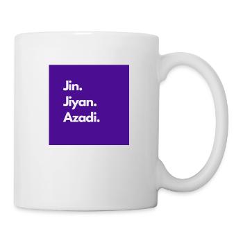 Jin Jiyan Azadi ! - Tasse - Weiß - Rechts