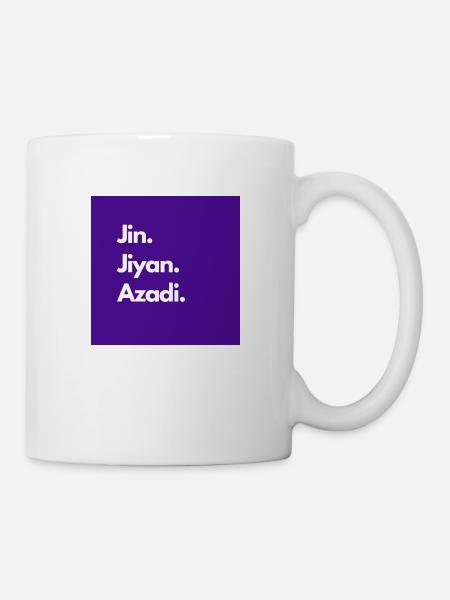 Jin Jiyan Azadi ! - Tasse - Weiß