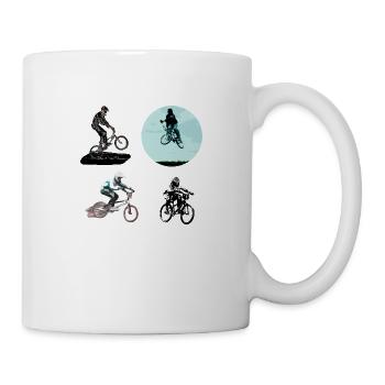 BMX Race Racing MTB Motocross - Mug - white - Right