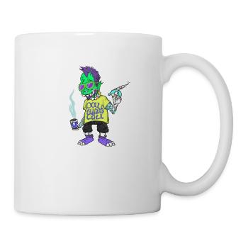 Zombie cool - Tazza - bianco - Destra