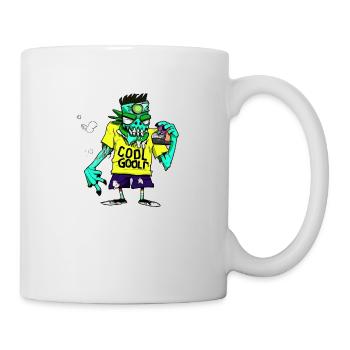 Zombie cool - Tazza - bianco - Destra