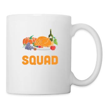 friendsgiving squad - Funny Turkey - Mug - white - Right