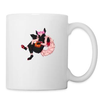 Spooky Season with Butterfly - Tasse - Weiß - Rechts