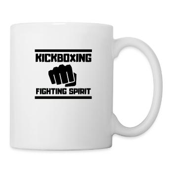 KICKBOXING - Mug blanc - blanc - Droite