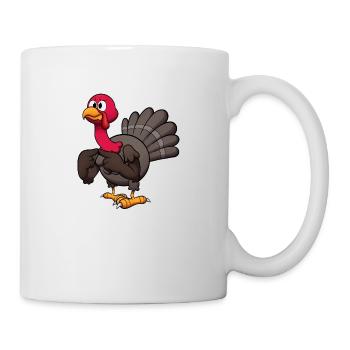 Adorable Turkey - Mug - white - Right