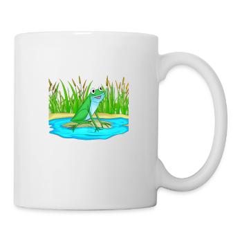 Frog Water Pond - Mug - white - Right