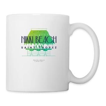 Walter & Wallis - Cote d Azur - Mug blanc - blanc - Droite