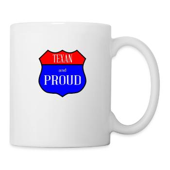 Texas And Proud - Mug - white - Right
