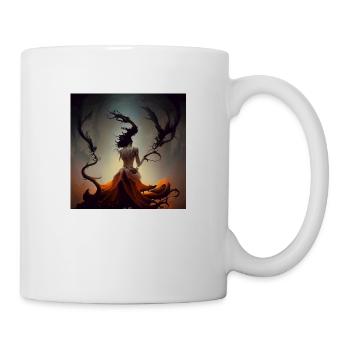 ŒUVRE SPIRITUELLE _06 - Mug blanc - blanc - Droite