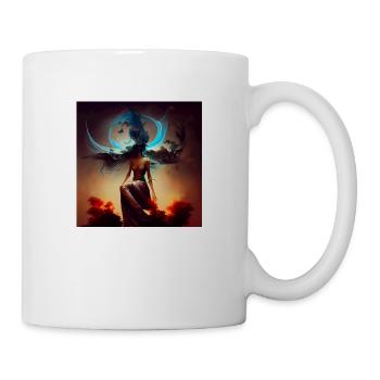 ŒUVRE SPIRITUELLE _04 - Mug blanc - blanc - Droite