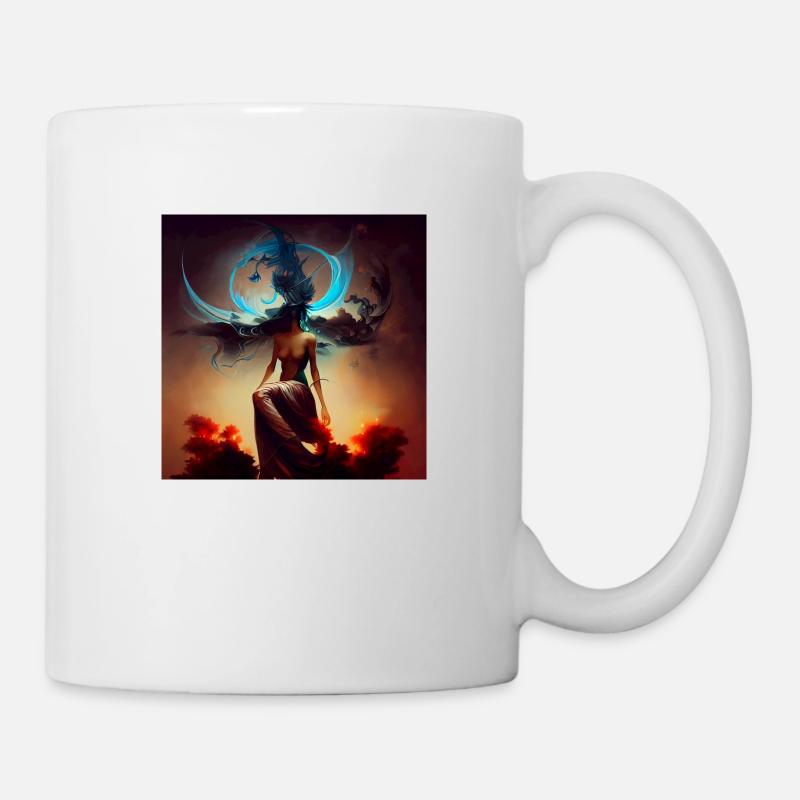 ŒUVRE SPIRITUELLE _04 - Mug blanc - blanc