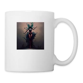 ŒUVRE SPIRITUELLE _02 - Mug blanc - blanc - Droite