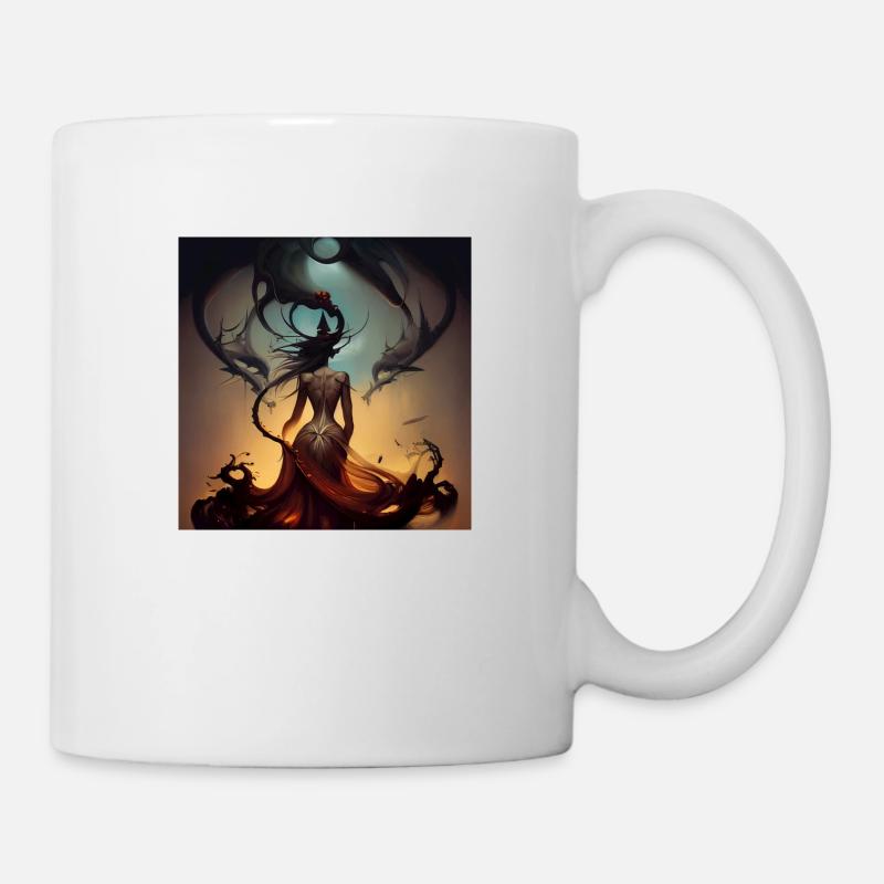 ŒUVRE SPIRITUELLE _01 - Mug blanc - blanc