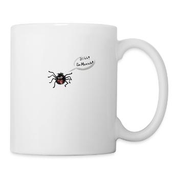 spinne - Tasse - Weiß - Rechts