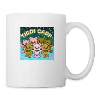 Teddy Bären Tanzen - Tasse - Weiß - Rechts