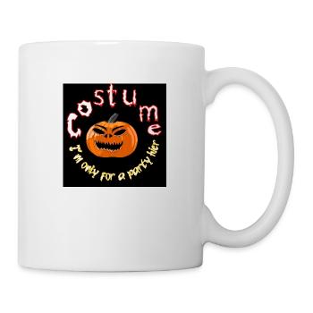 Costume I´m only for The party hier - Tasse - Weiß - Rechts