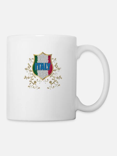 Italien Italienisch Rom Europa Italien Italien Mailand - Tasse - Weiß