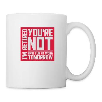 have fun at work - Mug - white - Right