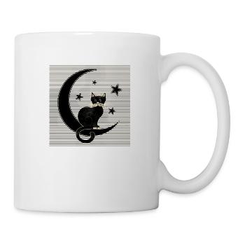 Cat - Mug - white - Right