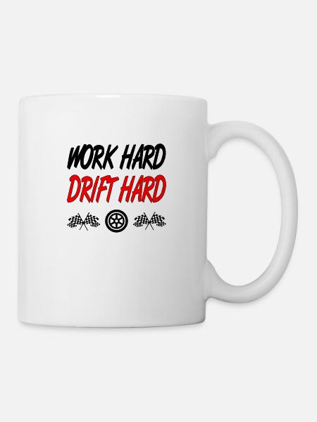 Auto - Tasse - Weiß