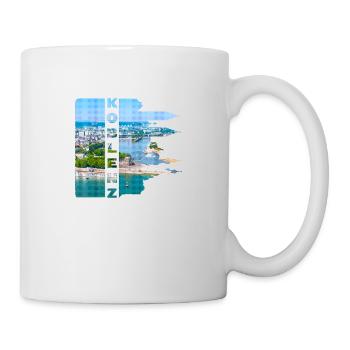 Koblenz Germany City Skyline Home Love - Mug - white - Right