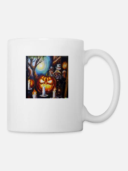 Le bal des citrouilles 2 - Mug blanc - blanc