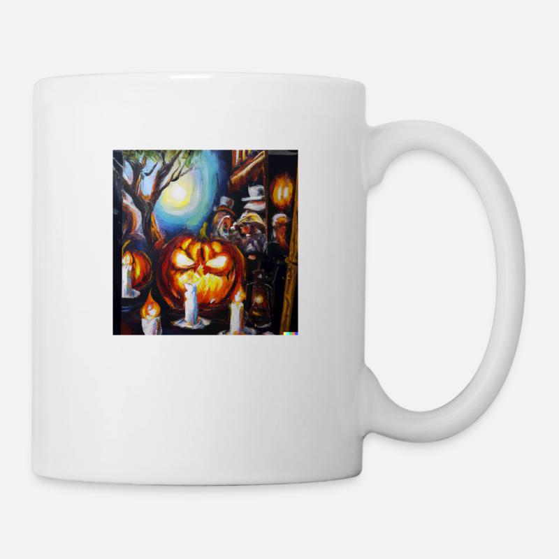 Le bal des citrouilles 2 - Mug blanc - blanc