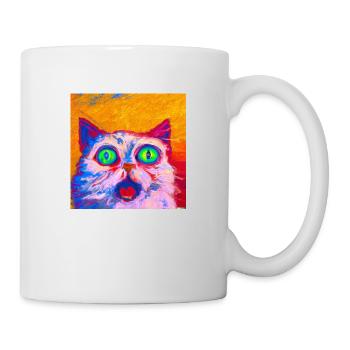 Andy Katze - Tasse - Weiß - Rechts