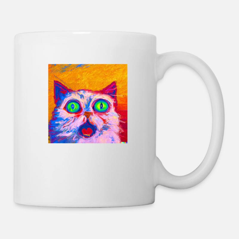 Andy cat - Mug blanc - blanc