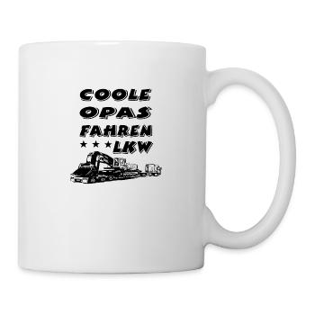 LKW - Tasse - Weiß - Rechts
