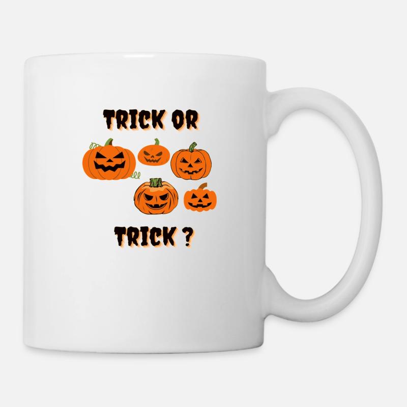 Halloween - Trick or trick - Mug blanc - blanc