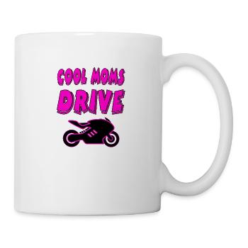 Motorrad - Tasse - Weiß - Rechts