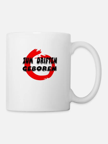Auto - Tasse - Weiß