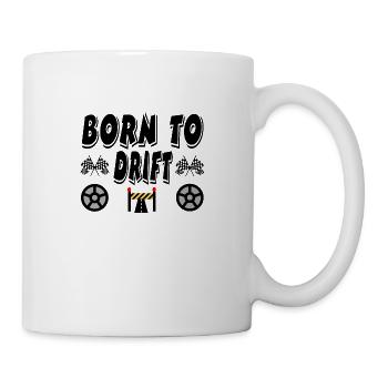 Auto - Tasse - Weiß - Rechts