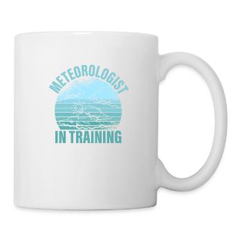 Météorologue en formation Météorologie Météorologie - Mug blanc - blanc - Droite