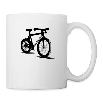Fahrrad Gekritzel Fahrräder Radfahren Vektor 2 - Tasse - Weiß - Rechts