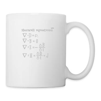 Maxwell equations - Mug - white - Right