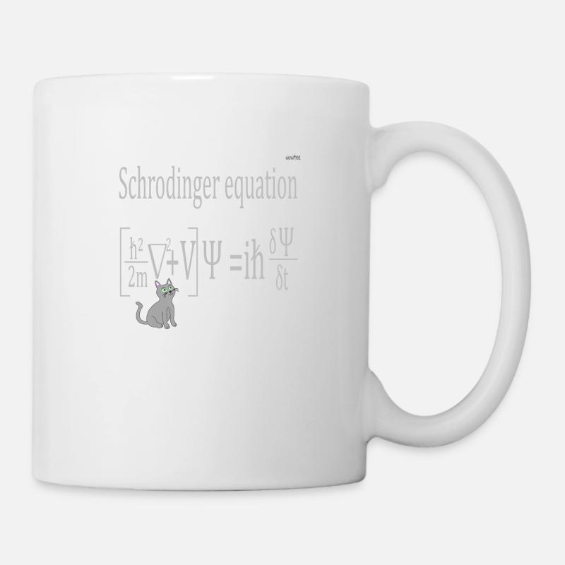 Schrödinger equation - Mug - white