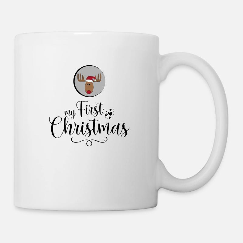 my first Christmas - Tasse - Weiß