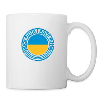 puck futin logo design - Mug - white - Right