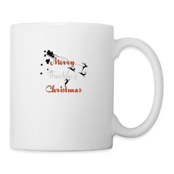 Joyeux putain de Noël - Mug blanc - blanc - Droite