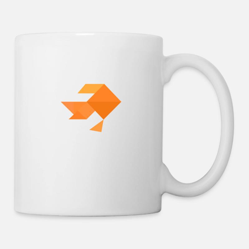 Goldfish - Tangram - Mug - white