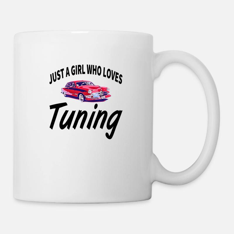Auto - Tasse - Weiß