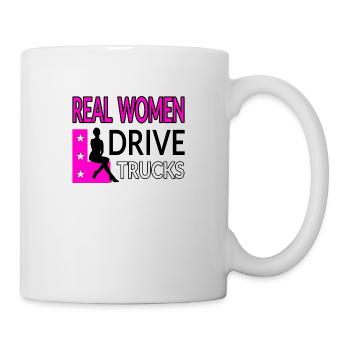 Truck - Tasse - Weiß - Rechts